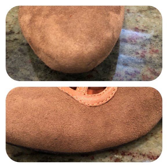 Gentle Souls Suede & Lthr Vintage Look Heels 8.5 - Picture 8 of 8